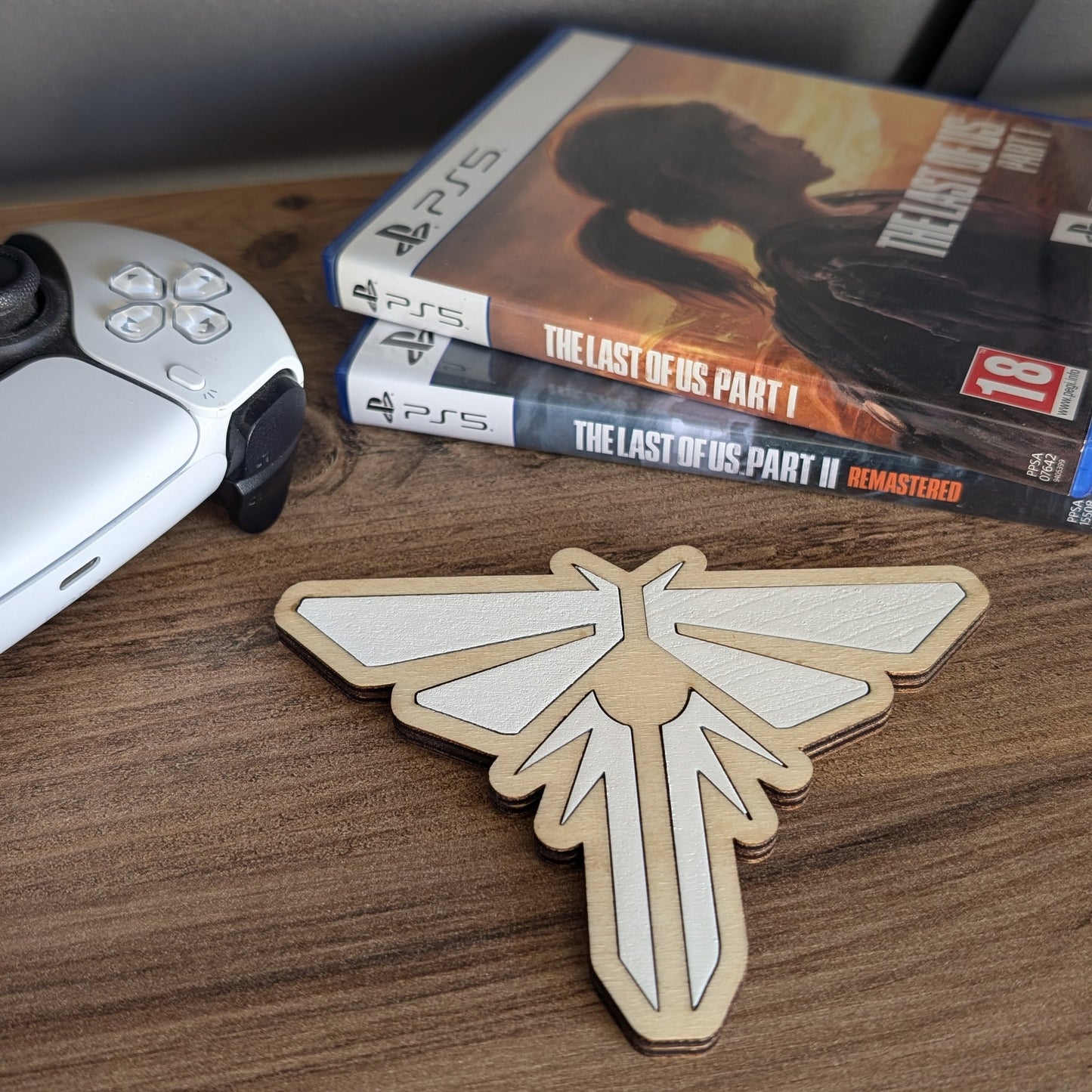 Emblème en bois des Lucioles - The Last Of Us Part 1