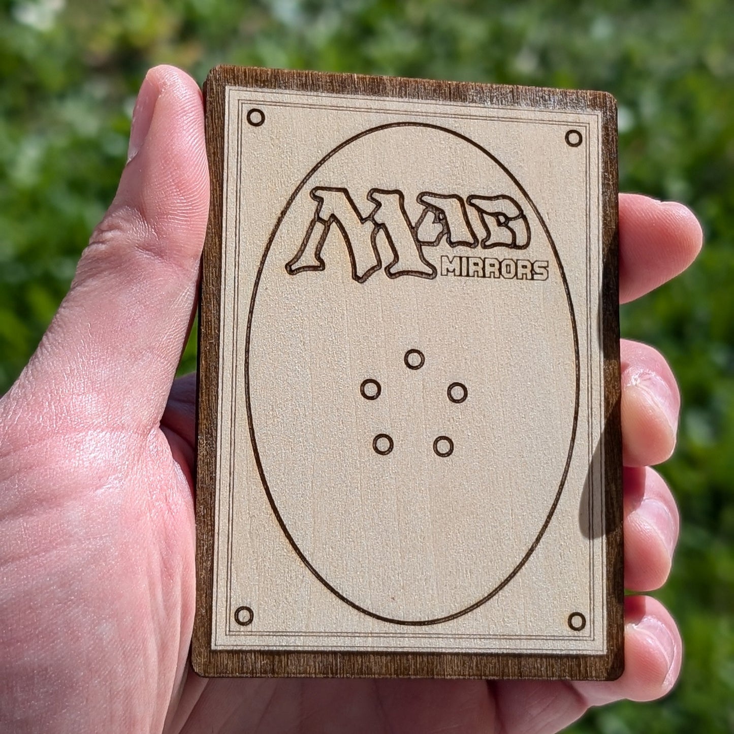 Carte DeadPool en relief! (C'est pas dingue ça?)