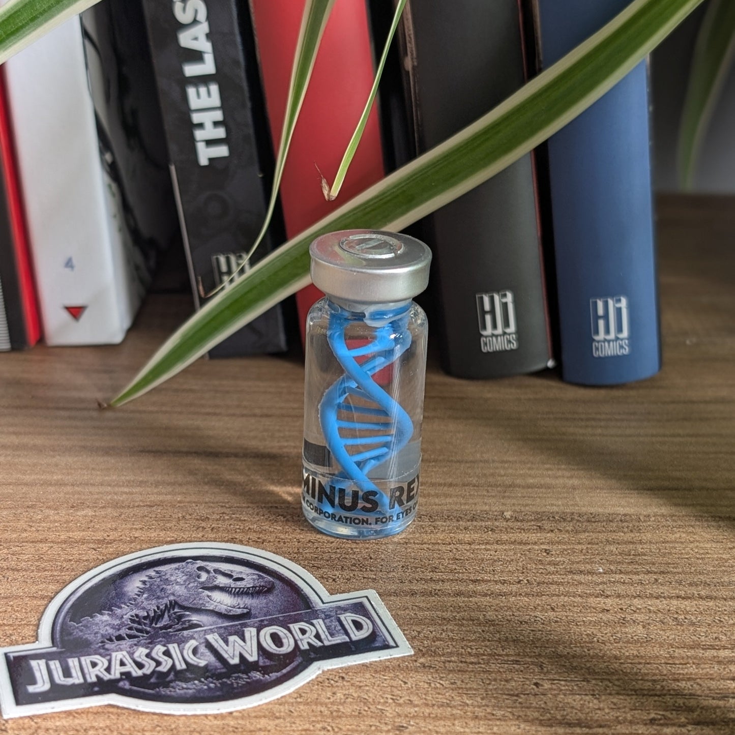 Fiole d'ADN d'Indominus Rex Jurassic Park en 20mL.