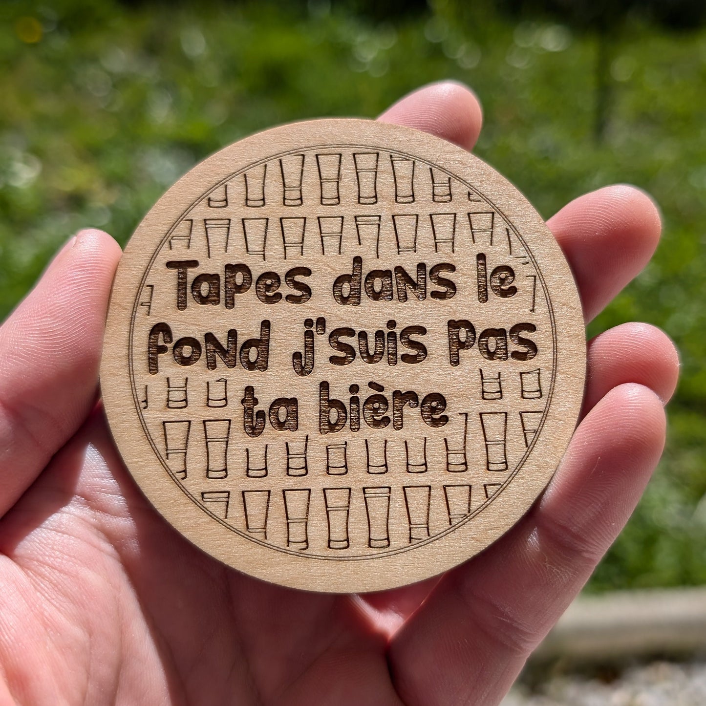 Sous bock humour apéro