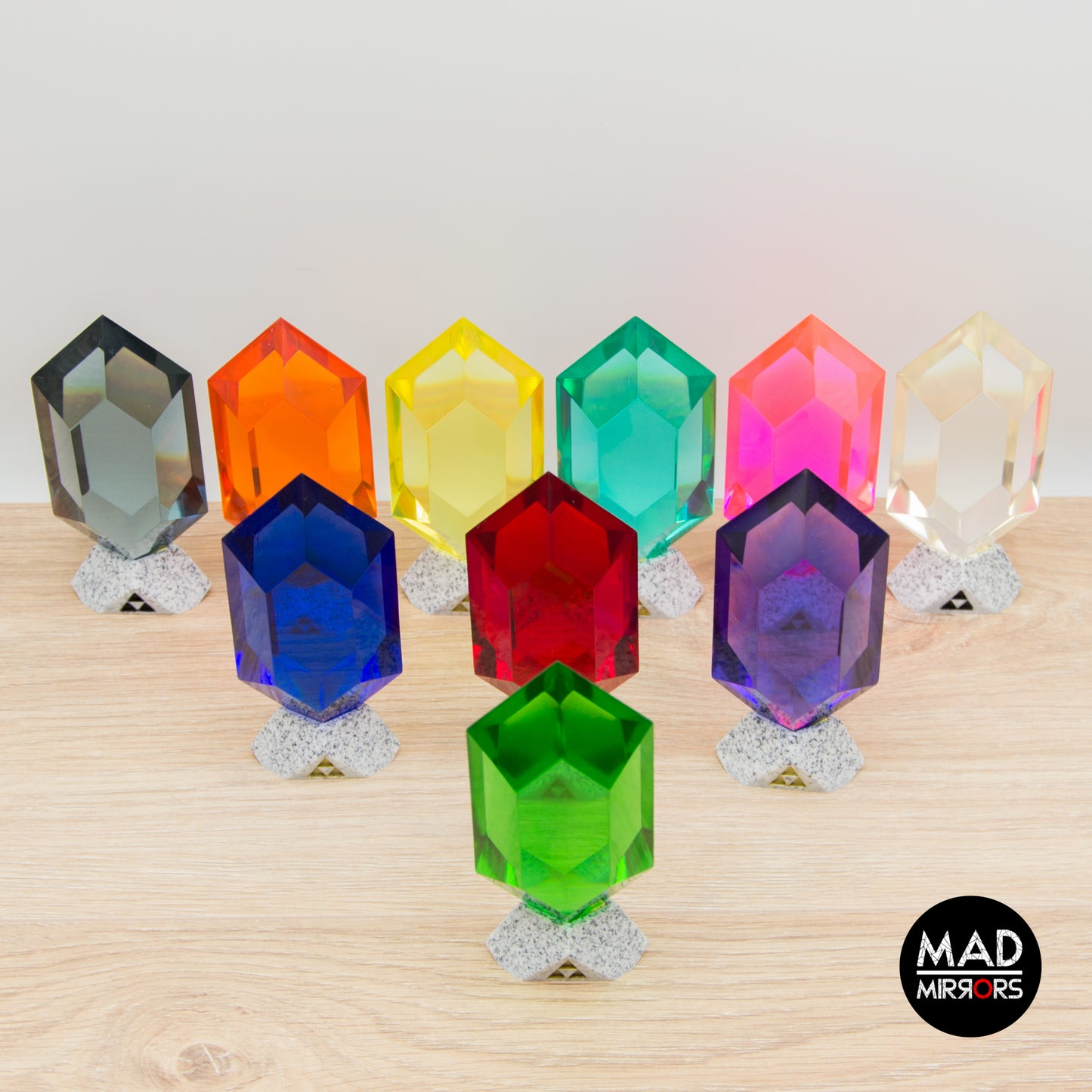 Rubis inspirés par l'univers Zelda - 10 coloris disponibles!