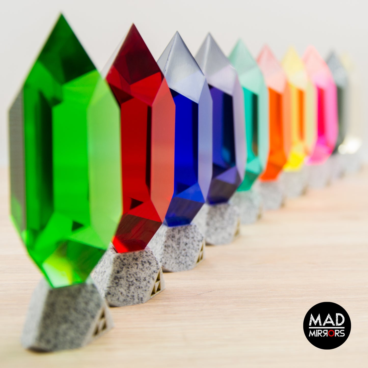 Rubis inspirés par l'univers Zelda - 10 coloris disponibles!