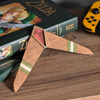 Boomerang en bois inspiré de Zelda Ocarina Of Time