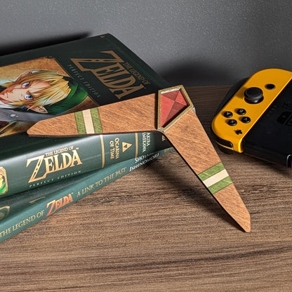 Boomerang en bois inspiré de Zelda Ocarina Of Time