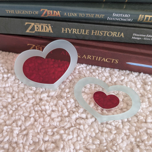 Fragments de Cœur et Réceptacles Ocarina of Time