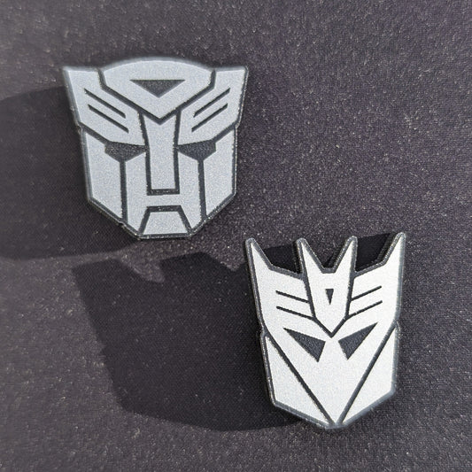 Broches Transformers & Decepticon