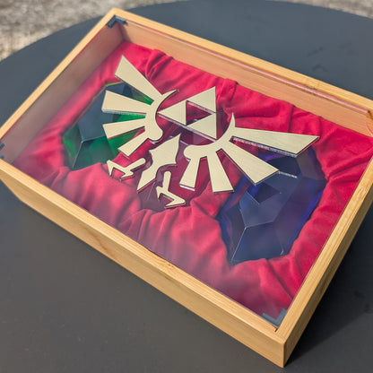 Coffret Royal avec 3 Rubis Zelda / Rubis à l'unité