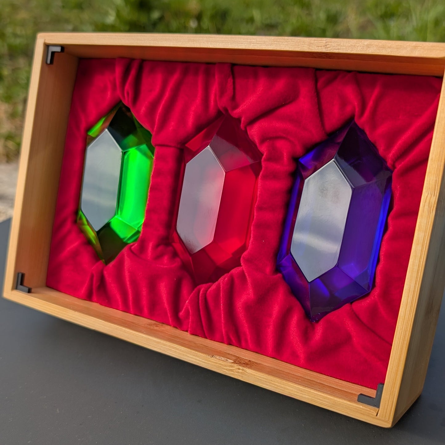 Coffret Royal avec 3 Rubis Zelda / Rubis à l'unité