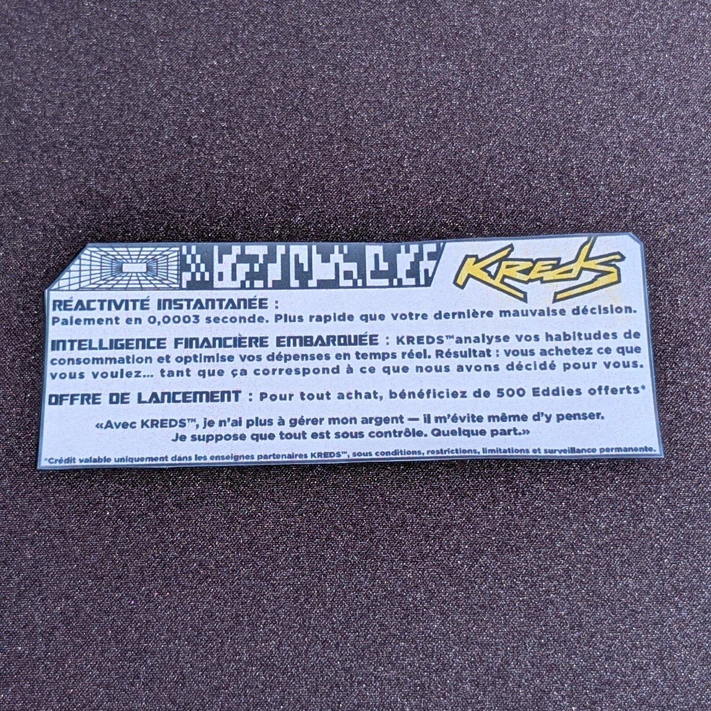 Kreds Cyberpunk 2077 (Précommande)