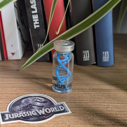 Fiole d'ADN d'Indominus Rex Jurassic Park en 20mL.