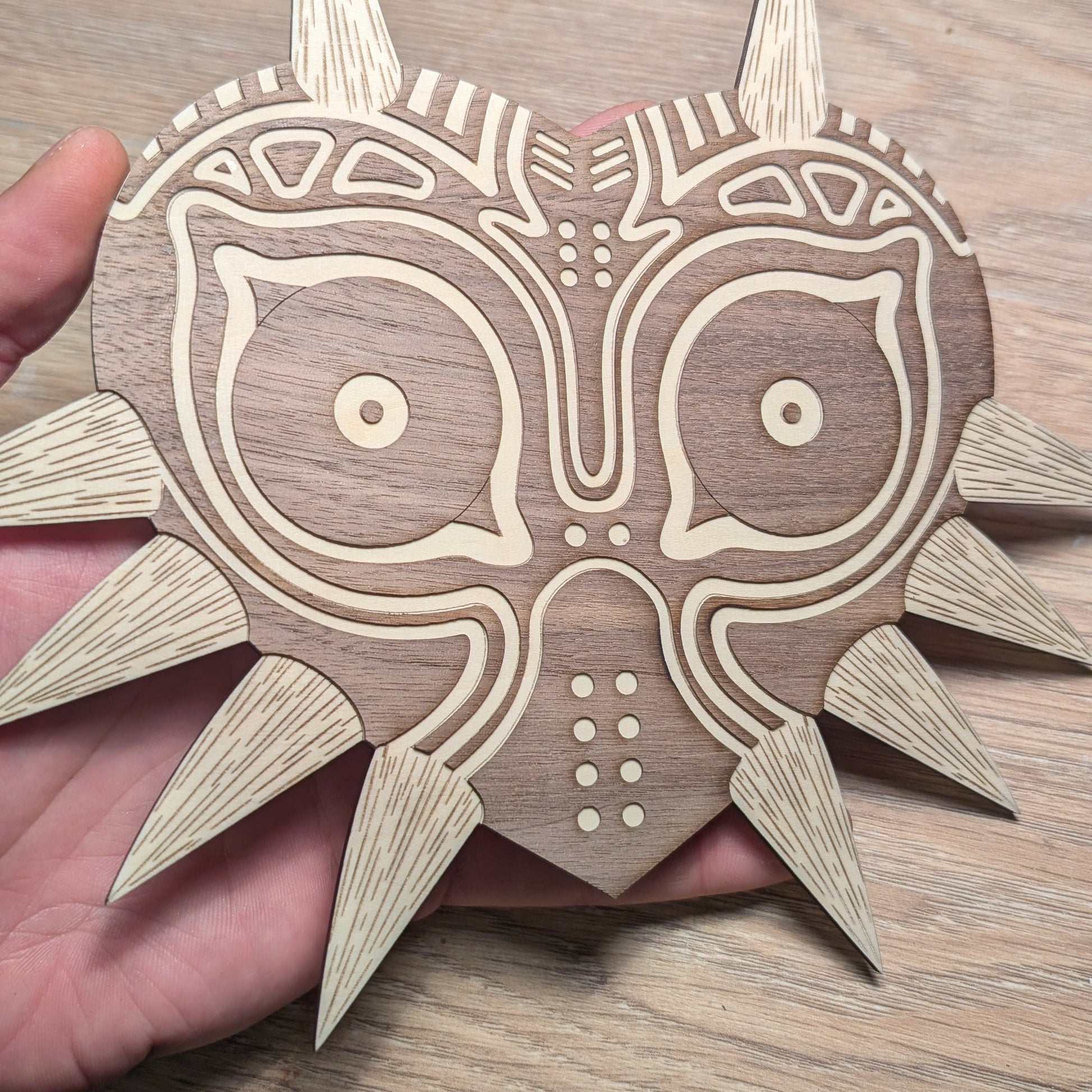 Masque tenu en main pour facteur d'échelle