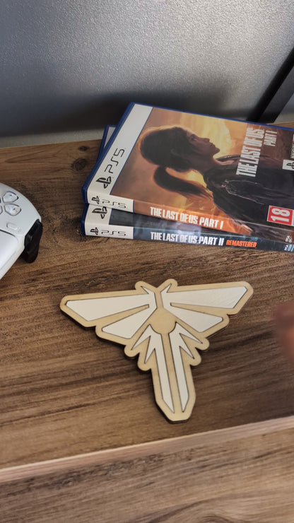 Emblème en bois des Lucioles - The Last Of Us Part 1