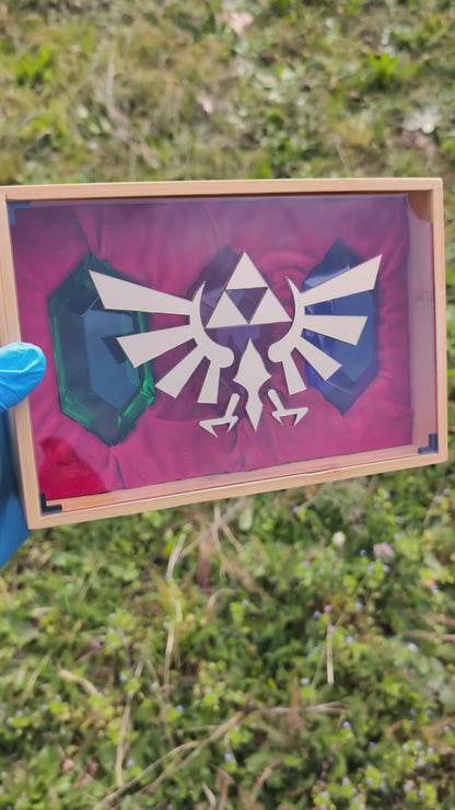 Coffret Royal avec 3 Rubis Zelda / Rubis à l'unité