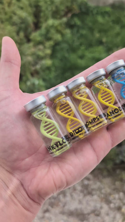 Fioles Jurassic Park 20mL / 30mL avec sa boite édition collector
