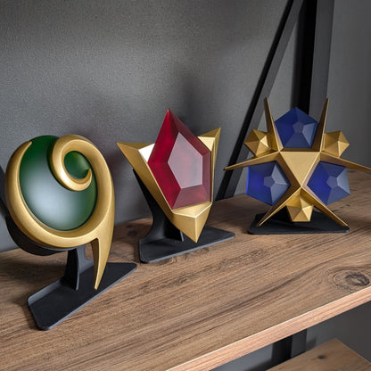 Bundle des 3 pierres ancestrales Ocarina of Time en version matte - limité à 10 exemplaires!