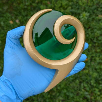 Émeraude Kokiri échelle 1:1 - Inspirée de Zelda: Ocarina of Time