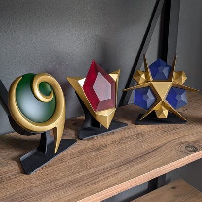Bundle des 3 pierres ancestrales Ocarina of Time en version matte - limité à 10 exemplaires!