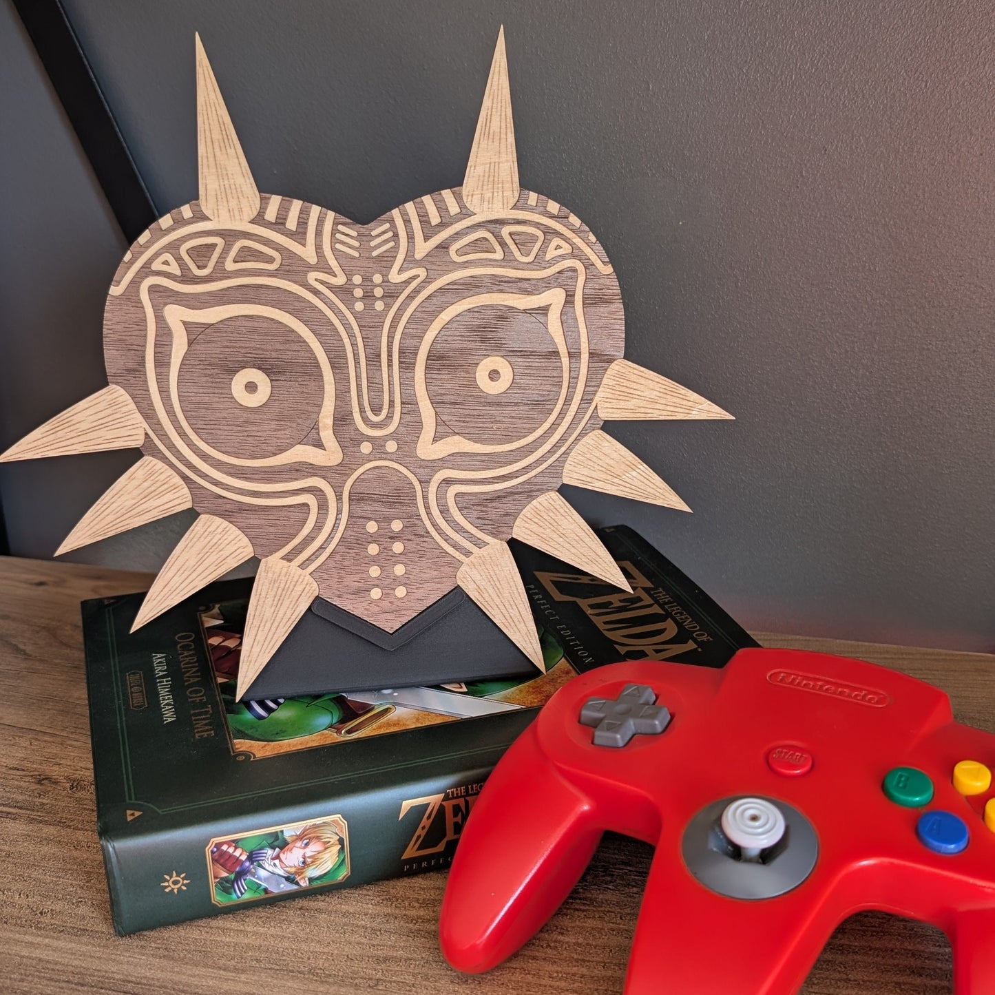 Suggestion de présentation pleine de nostalgie avec la manette de nintendo 64
